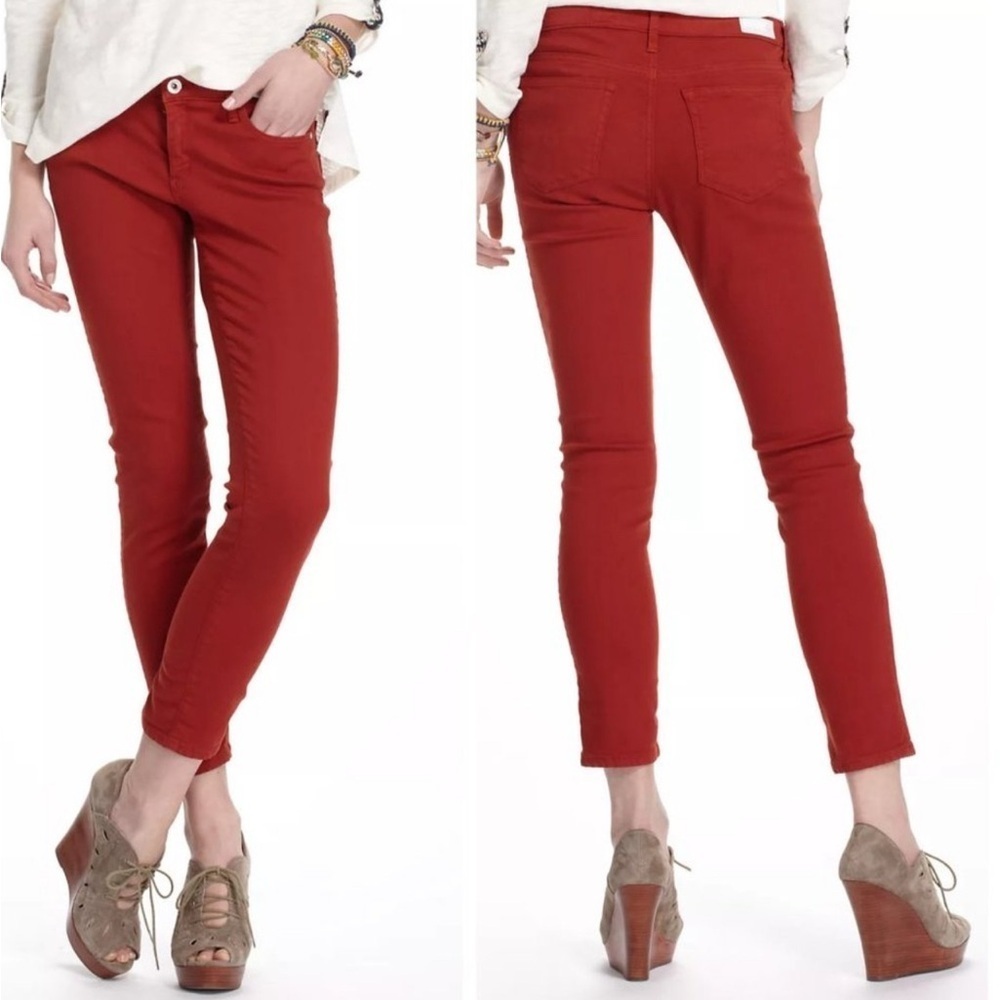 AG Adriano Goldschmied The Farrah Skinny Ankle Canyon Ridge Jeans 28R